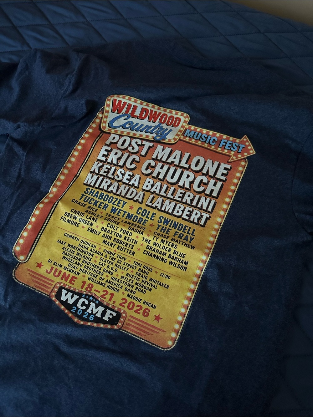 Wildwood Country Music Festival t-shirt